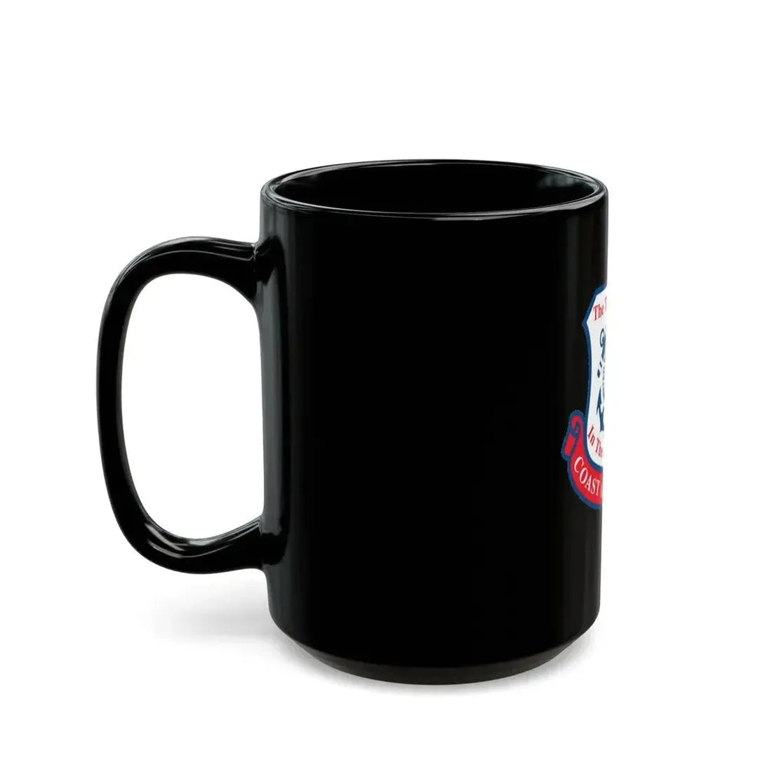 Coast Guard Wife (U.S. Coast Guard) Black Coffee Mug - Go Mug Yourself
