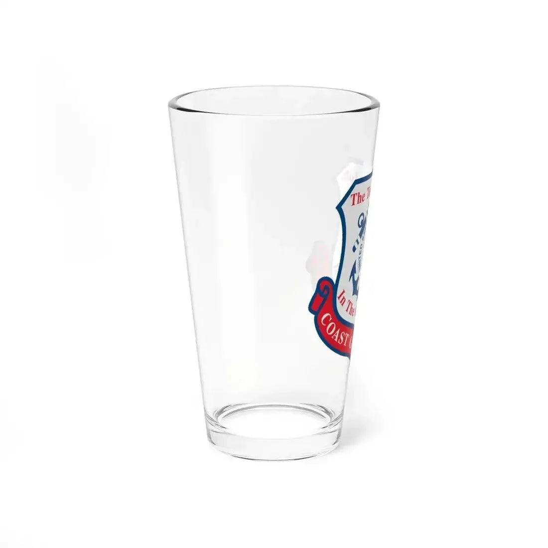 Coast Guard Wife (U.S. Coast Guard) Pint Glass 16oz - Go Mug Yourself