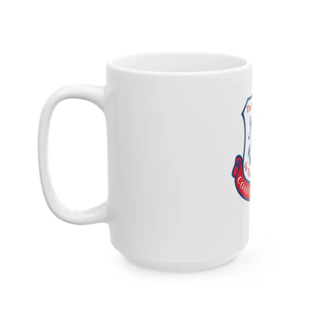 Coast Guard Wife (U.S. Coast Guard) White Coffee Mug - Go Mug Yourself