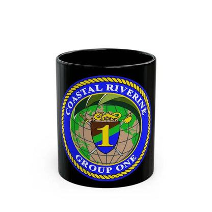 Coastal Riverine Group 1 (U.S. Navy) Black Coffee Mug 11oz - Go Mug Yourself