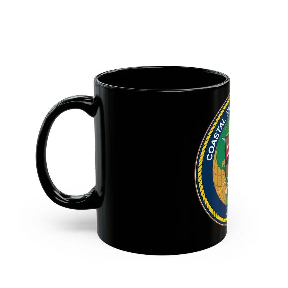 Coastal Riverine Sq 4 (U.S. Navy) Black Coffee Mug-Go Mug Yourself