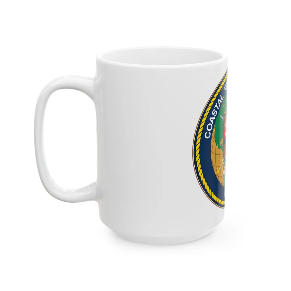 Coastal Riverine Sq 4 (U.S. Navy) White Coffee Mug-Go Mug Yourself