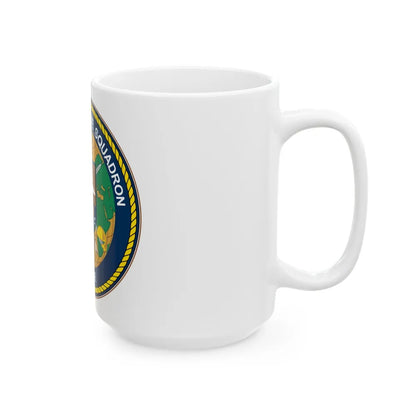 Coastal Riverine Sq 4 (U.S. Navy) White Coffee Mug-Go Mug Yourself