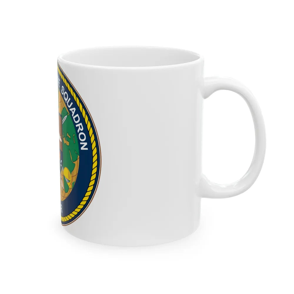 Coastal Riverine Sq 4 (U.S. Navy) White Coffee Mug-Go Mug Yourself