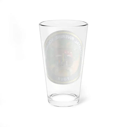 Coastal Riverine Sq 4 (U.S. Navy) Pint Glass 16oz - Go Mug Yourself