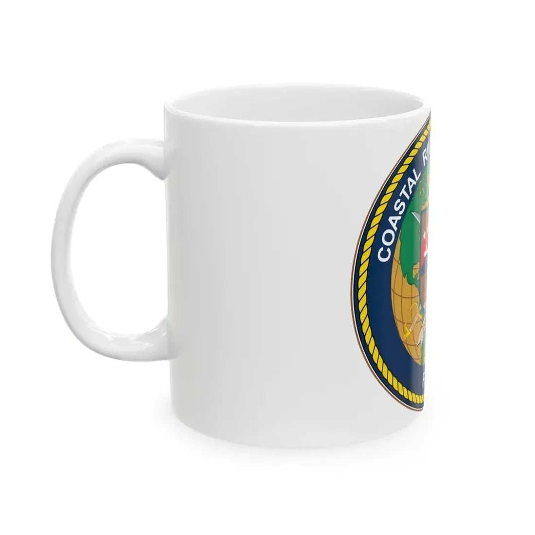 Coastal Riverine Sq 4 (U.S. Navy) White Coffee Mug - Go Mug Yourself