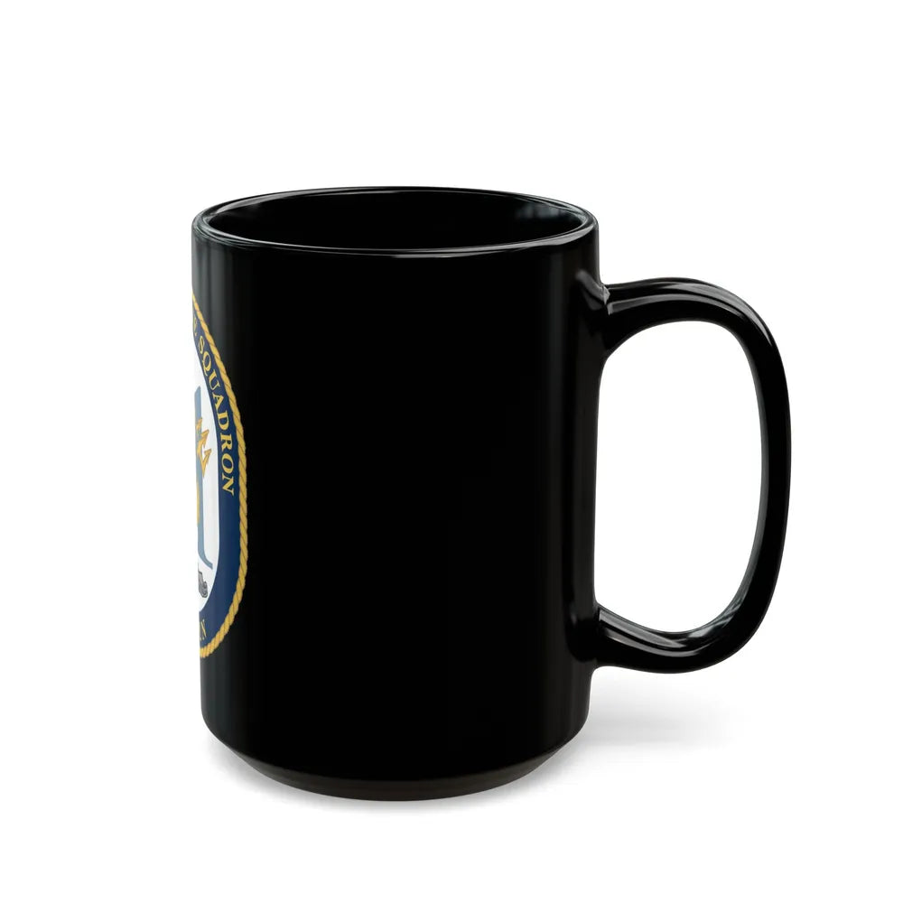 Coastal Riverine Sq Eleven (U.S. Navy) Black Coffee Mug-Go Mug Yourself