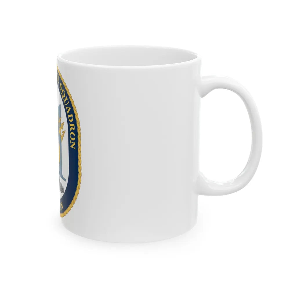 Coastal Riverine Sq Eleven (U.S. Navy) White Coffee Mug-Go Mug Yourself