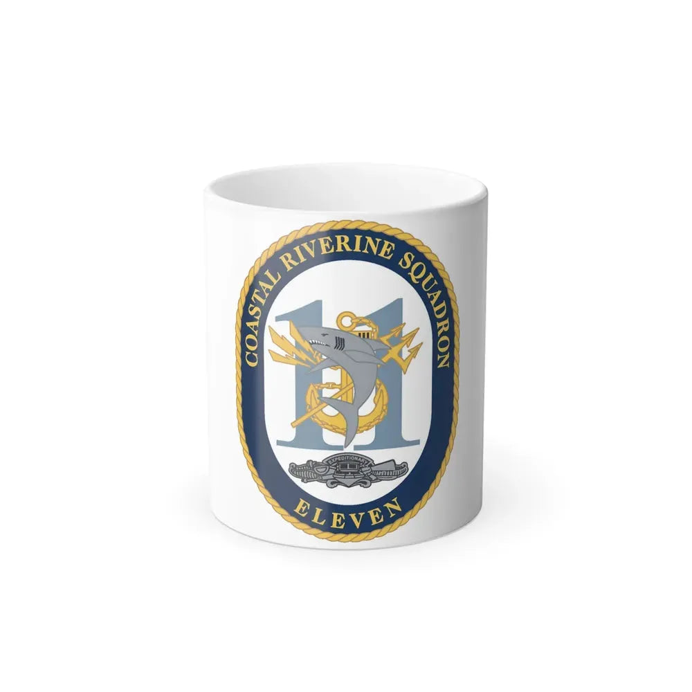 Coastal Riverine Sq Eleven (U.S. Navy) Color Changing Mug 11oz Default Title 11oz - Go Mug Yourself