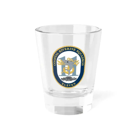 Coastal Riverine Sq Eleven (U.S. Navy) Shot Glass 1.5oz 1.5oz - Go Mug Yourself