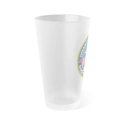 Coastal Riverine Squadron 10 (U.S. Navy) Frosted Pint Glass 16oz-Go Mug Yourself