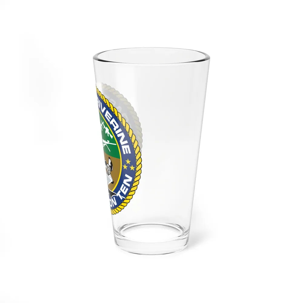 Coastal Riverine Squadron 10 (U.S. Navy) Pint Glass 16oz-Go Mug Yourself