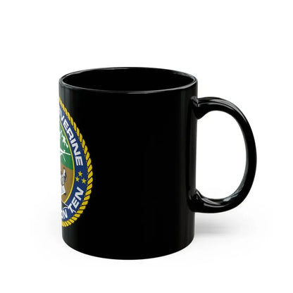 Coastal Riverine Squadron 10 (U.S. Navy) Black Coffee Mug - Go Mug Yourself