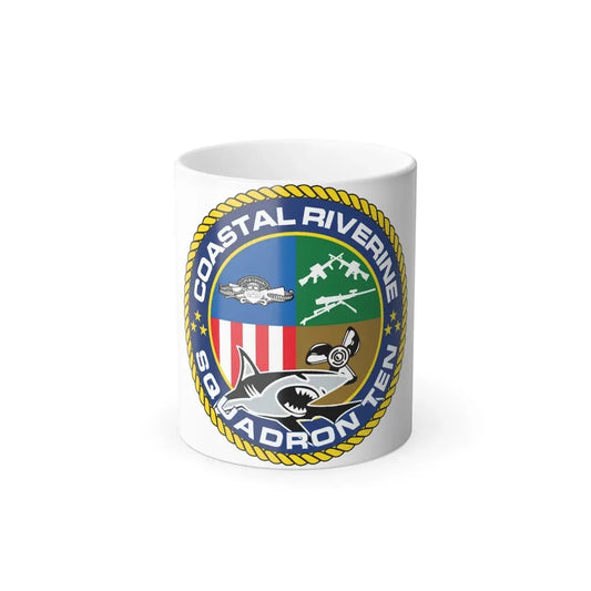Coastal Riverine Squadron 10 (U.S. Navy) Color Changing Mug 11oz Default Title 11oz - Go Mug Yourself
