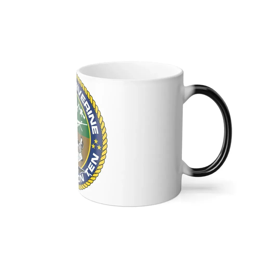 Coastal Riverine Squadron 10 (U.S. Navy) Color Changing Mug 11oz - Go Mug Yourself