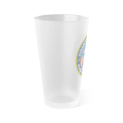 Coastal Riverine Squadron 10 (U.S. Navy) Frosted Pint Glass 16oz - Go Mug Yourself