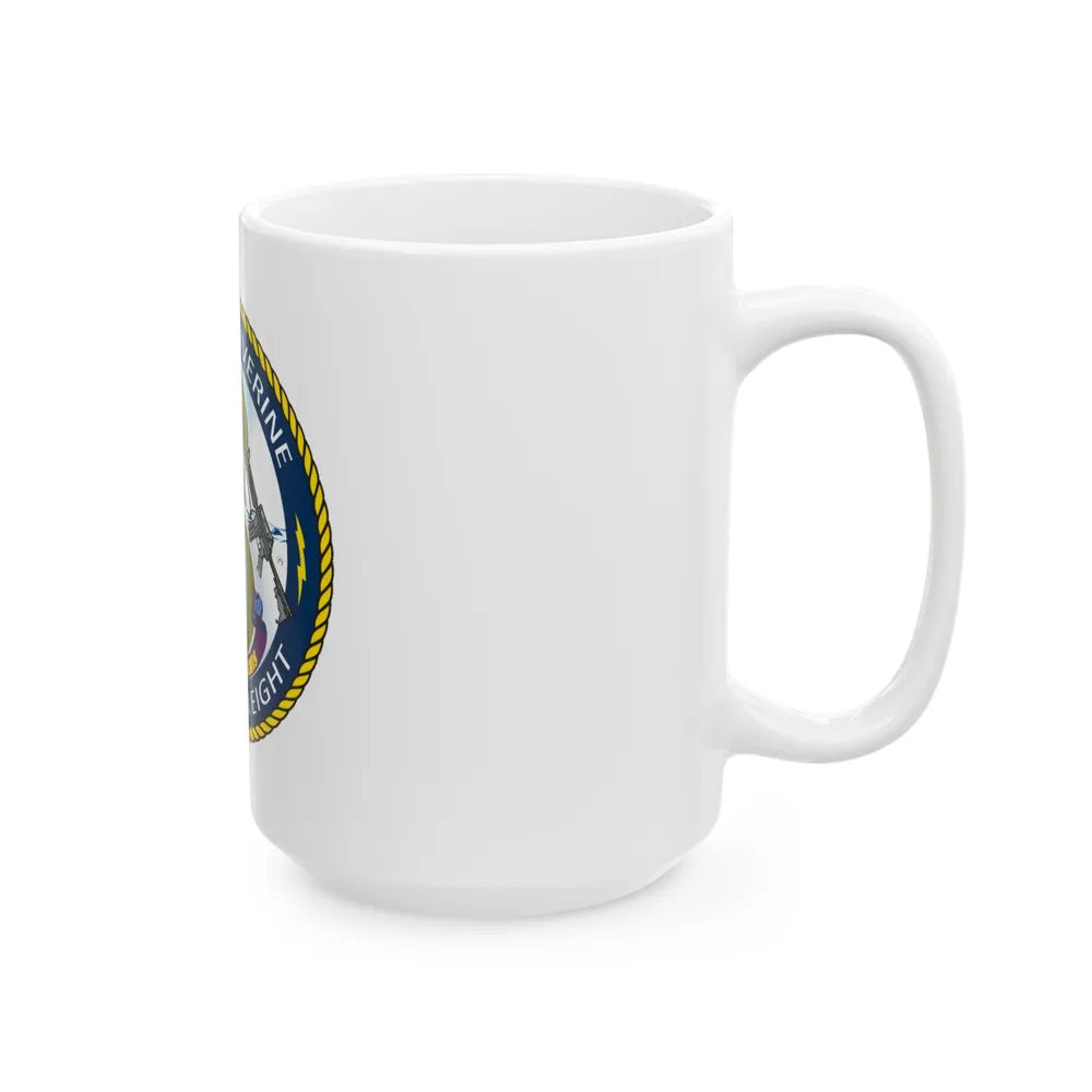 Coastal Riverine Squadron 8 (U.S. Navy) White Coffee Mug-Go Mug Yourself