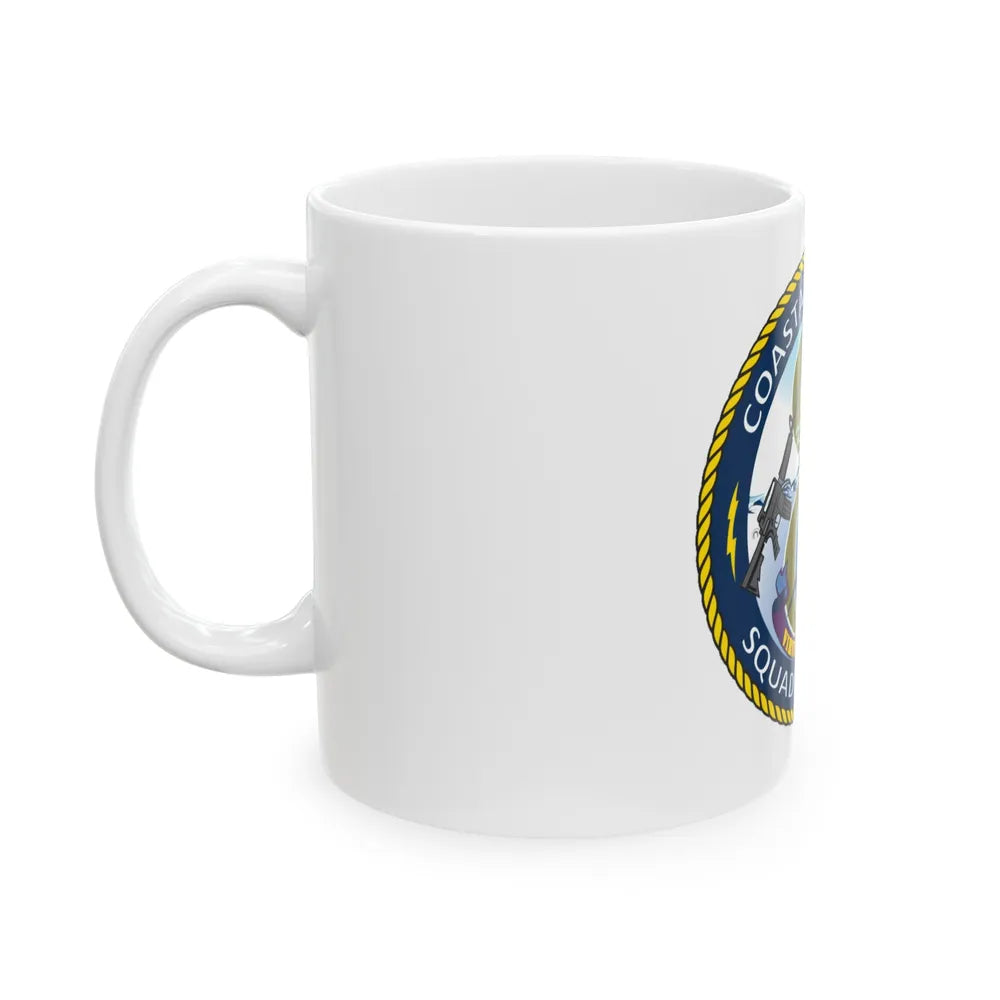 Coastal Riverine Squadron 8 (U.S. Navy) White Coffee Mug-Go Mug Yourself