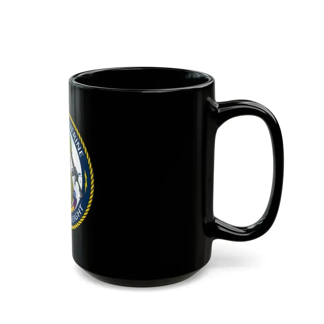 Coastal Riverine Squadron 8 (U.S. Navy) Black Coffee Mug - Go Mug Yourself