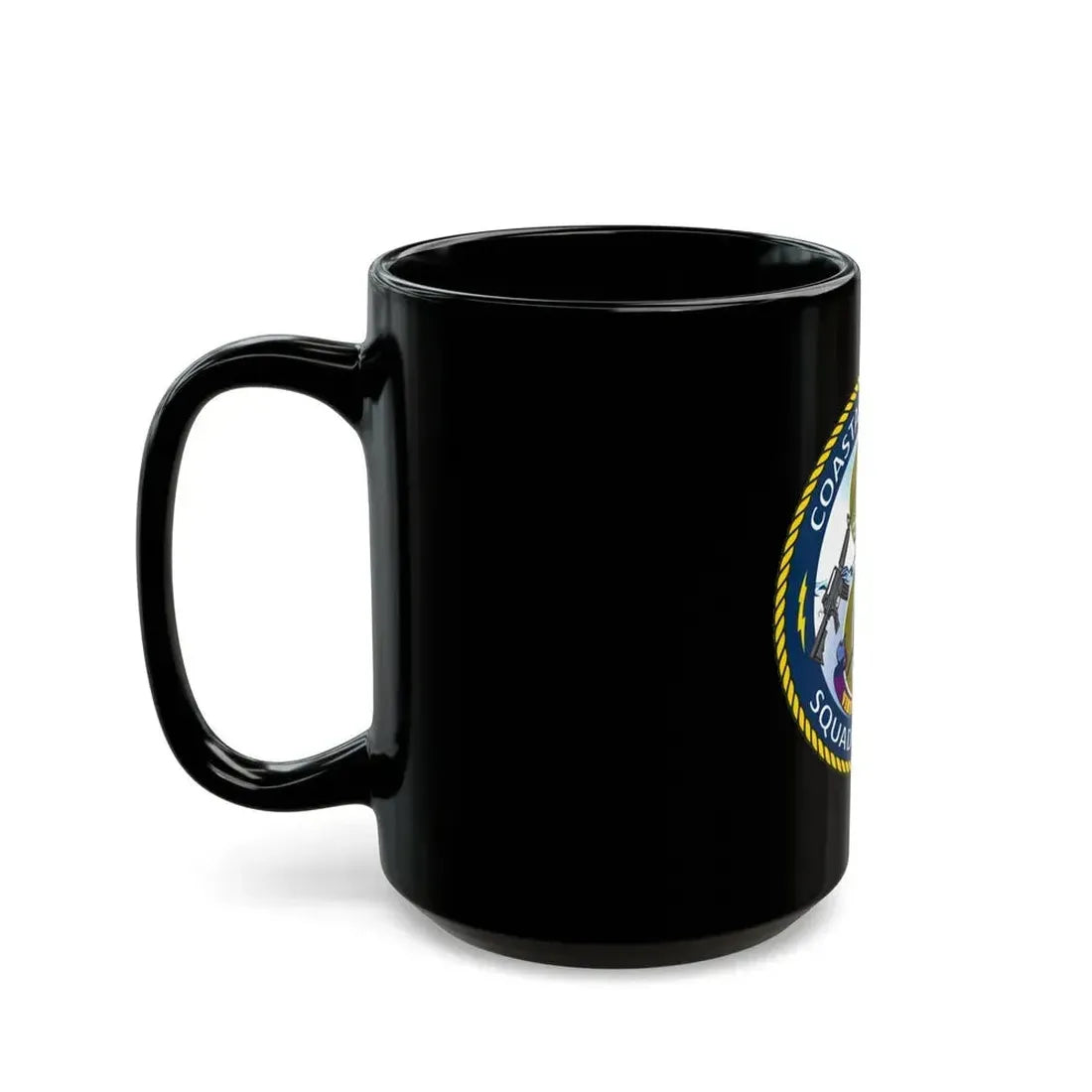 Coastal Riverine Squadron 8 (U.S. Navy) Black Coffee Mug - Go Mug Yourself