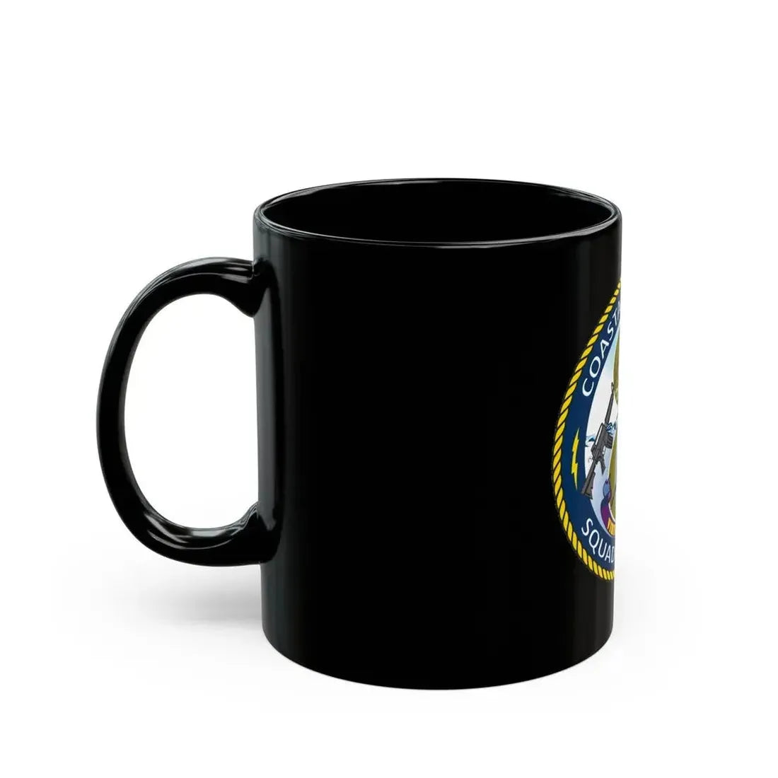Coastal Riverine Squadron 8 (U.S. Navy) Black Coffee Mug - Go Mug Yourself