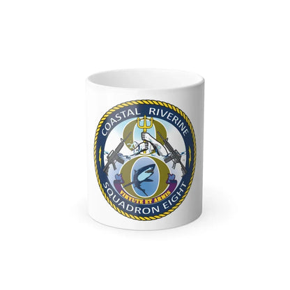 Coastal Riverine Squadron 8 (U.S. Navy) Color Changing Mug 11oz Default Title 11oz - Go Mug Yourself