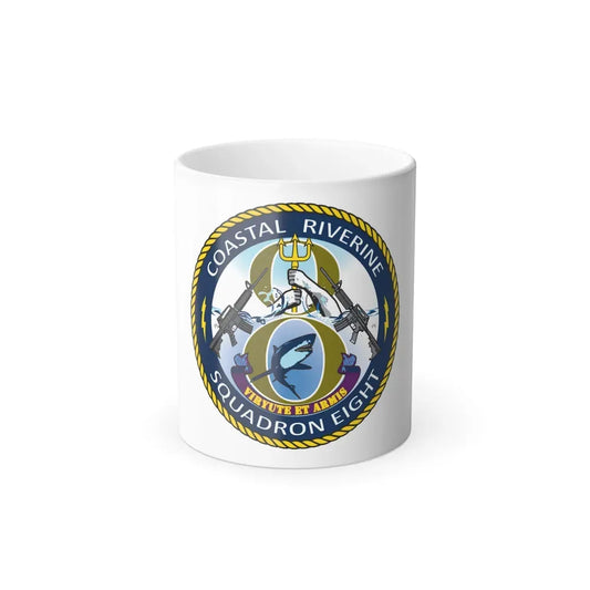 Coastal Riverine Squadron 8 (U.S. Navy) Color Changing Mug 11oz Default Title 11oz - Go Mug Yourself