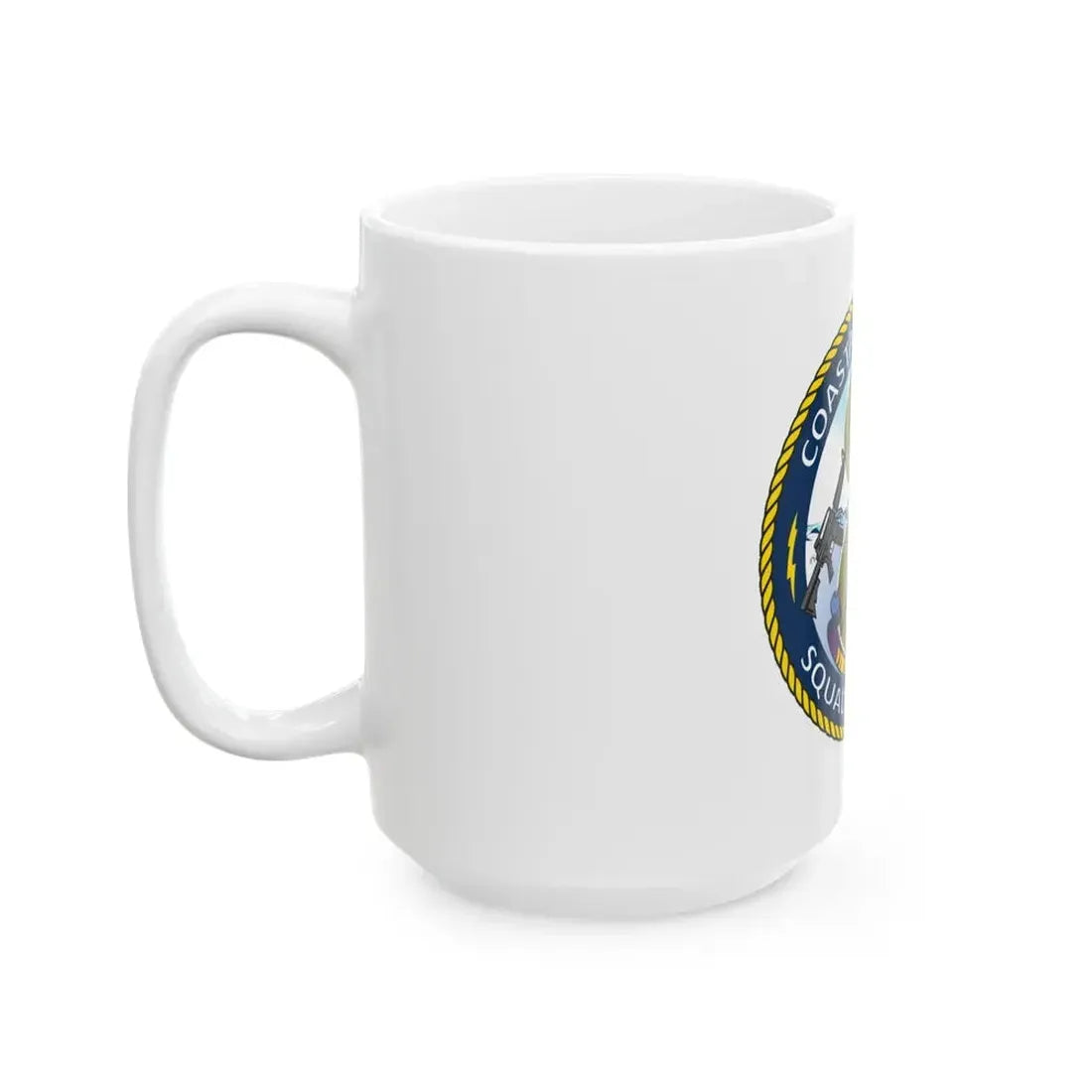 Coastal Riverine Squadron 8 (U.S. Navy) White Coffee Mug - Go Mug Yourself