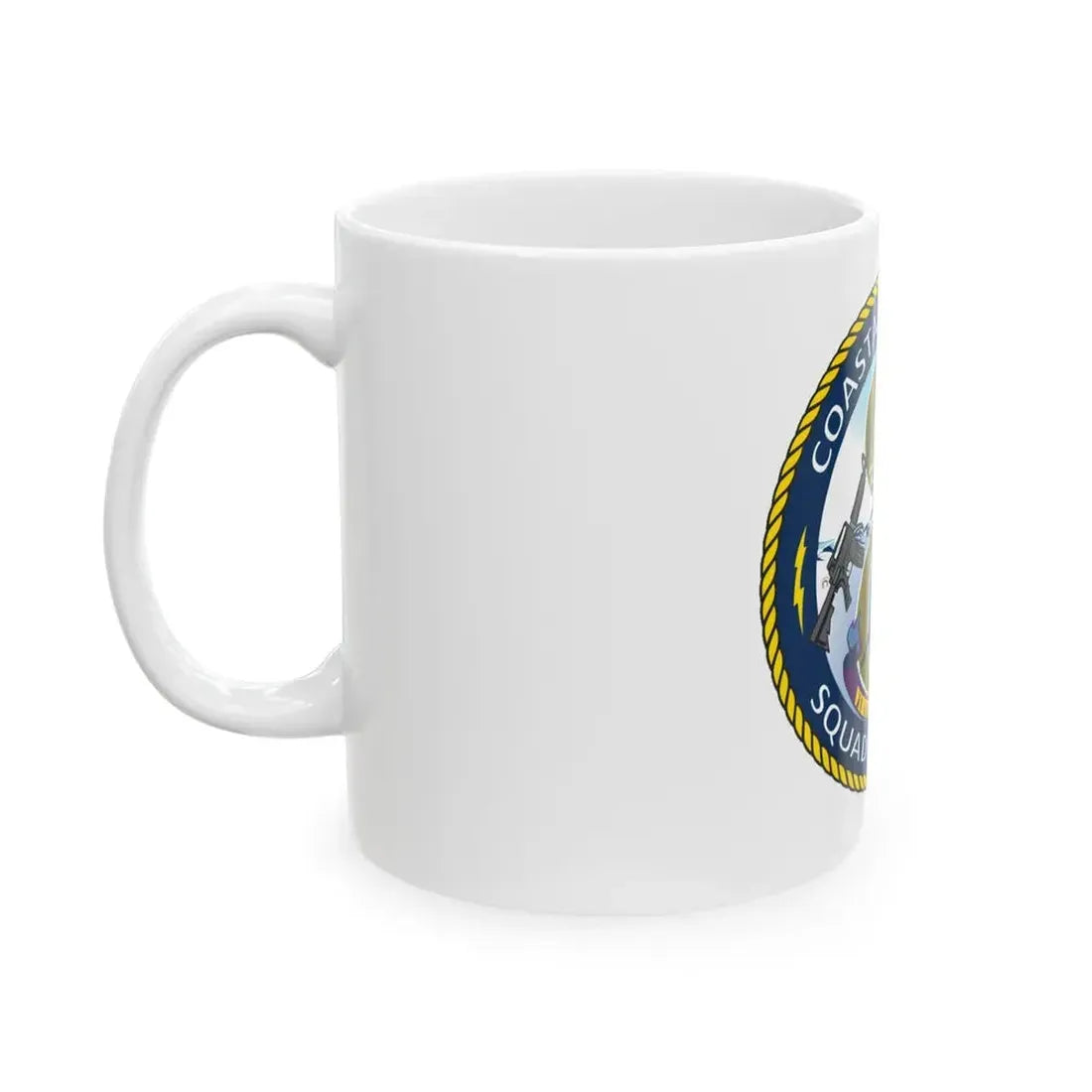 Coastal Riverine Squadron 8 (U.S. Navy) White Coffee Mug - Go Mug Yourself