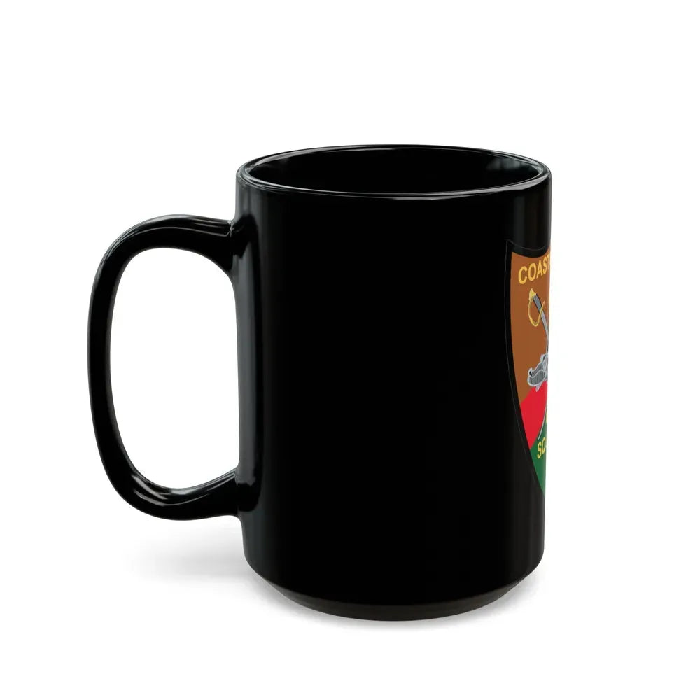 Coastal Riverine Squadron ONE (U.S. Navy) Black Coffee Mug - Go Mug Yourself