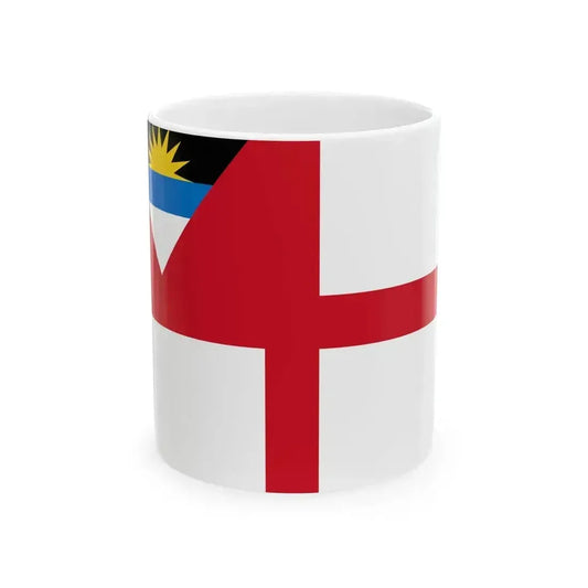 Coastguard Ensign of Antigua and Barbuda (Antigua and Barbuda) White Coffee Mug 11oz - Go Mug Yourself