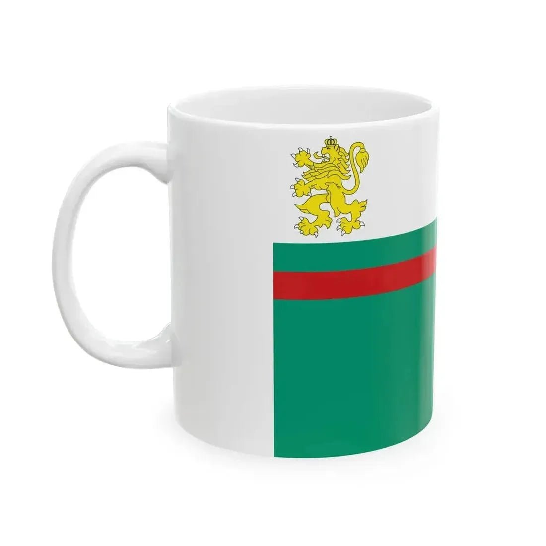 Coastguard Ensign of Bulgaria (Bulgaria) White Coffee Mug - Go Mug Yourself