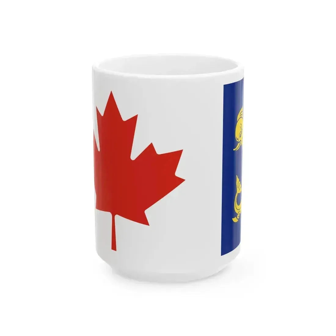 Coastguard Flag of Canada (Canada) White Coffee Mug 15oz - Go Mug Yourself