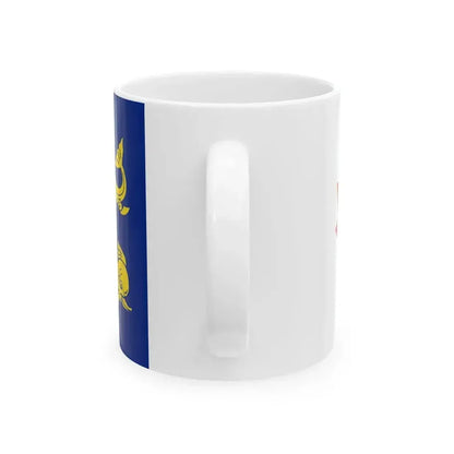 Coastguard Flag of Canada (Canada) White Coffee Mug - Go Mug Yourself