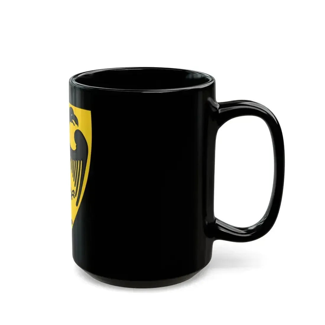 Coat and Shield of Arms of Otto IV, Holy Roman Emperor - Black Coffee Mug - Go Mug Yourself