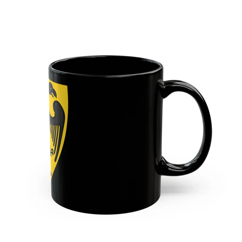 Coat and Shield of Arms of Otto IV, Holy Roman Emperor - Black Coffee Mug-Go Mug Yourself