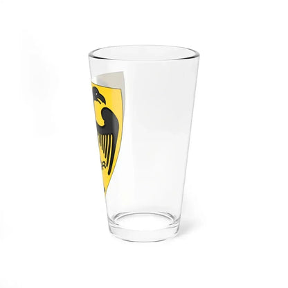 Coat and Shield of Arms of Otto IV, Holy Roman Emperor - Pint Glass 16oz - Go Mug Yourself