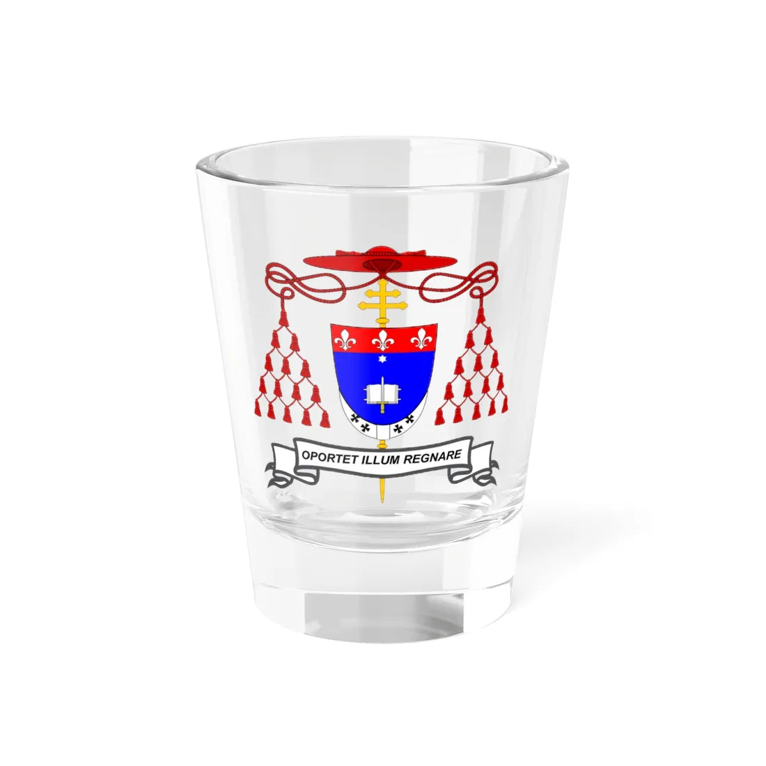 Coat Cardinal Agnello (Brazil) (Coat of Arms) Shot Glass 1.5oz 1.5oz - Go Mug Yourself