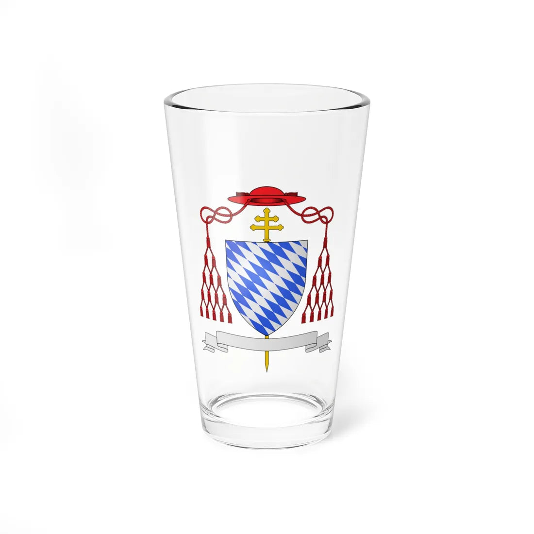 Coat Cardinal K Wittelsbach (Germany) (Coat of Arms) Pint Glass 16oz 16oz - Go Mug Yourself