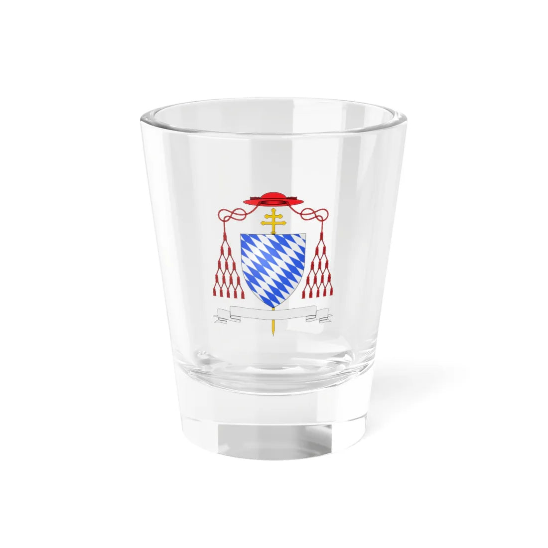 Coat Cardinal K Wittelsbach (Germany) (Coat of Arms) Shot Glass 1.5oz 1.5oz - Go Mug Yourself