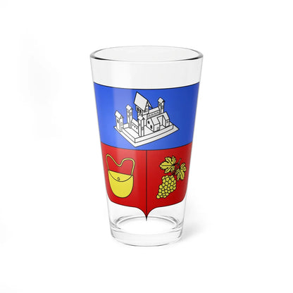 Coat of arm Municipality be Saint-Josse-ten-Noode (Belgium) (Coat of Arms) Pint Glass 16oz 16oz - Go Mug Yourself