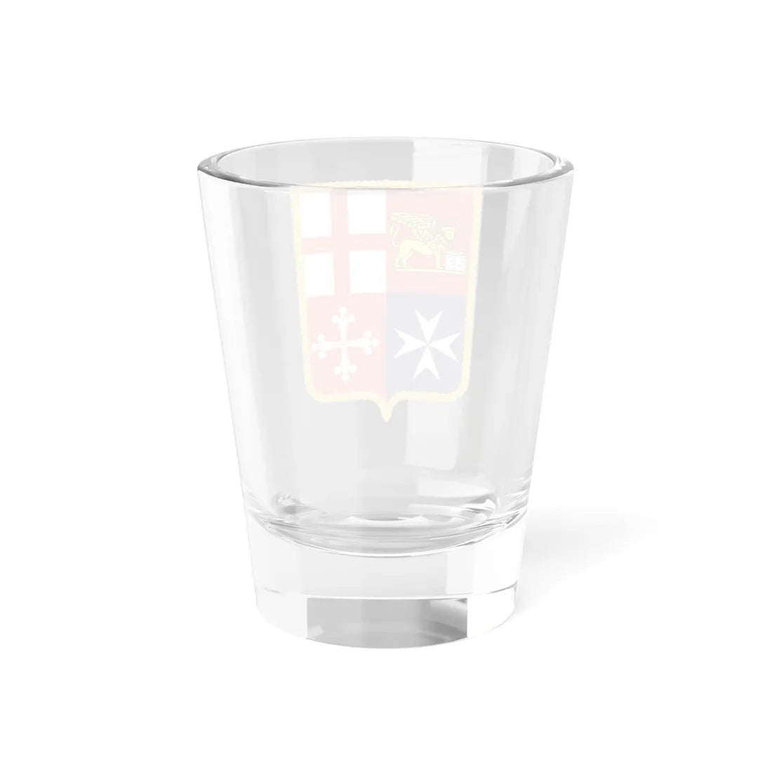 Coat of arm of Italy Civil ensign (Italy) (Coat of Arms) Shot Glass 1.5oz - Go Mug Yourself