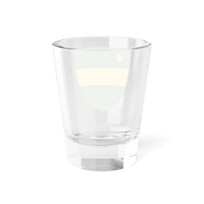 Coat of Armes Mont Saint Guibert (Belgium) (Coat of Arms) Shot Glass 1.5oz - Go Mug Yourself