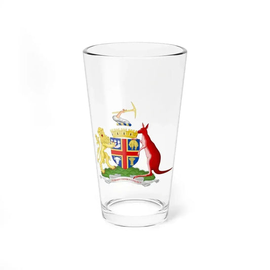 Coat of Arms Adelaida Australia - Pint Glass 16oz 16oz - Go Mug Yourself