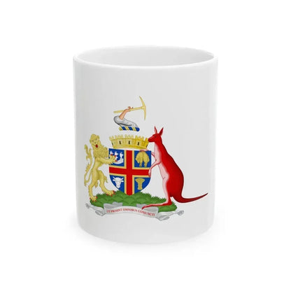 Coat of Arms Adelaida Australia - White Coffee Mug 11oz - Go Mug Yourself