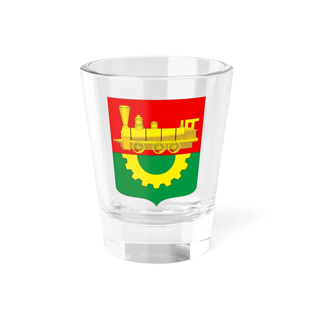 Coat of arms Baranavičy (Belarus) (Coat of Arms) Shot Glass 1.5oz 1.5oz - Go Mug Yourself