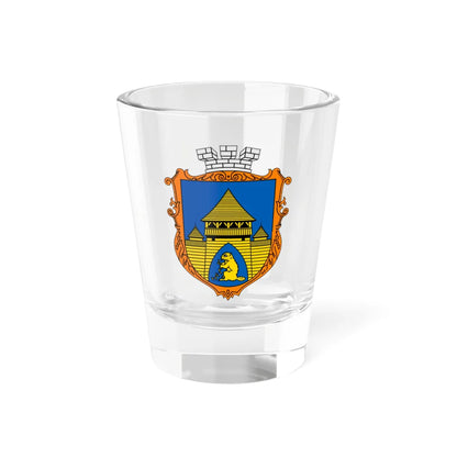 Coat of arms Bibrka (Ukraine) (Coat of Arms) Shot Glass 1.5oz 1.5oz - Go Mug Yourself