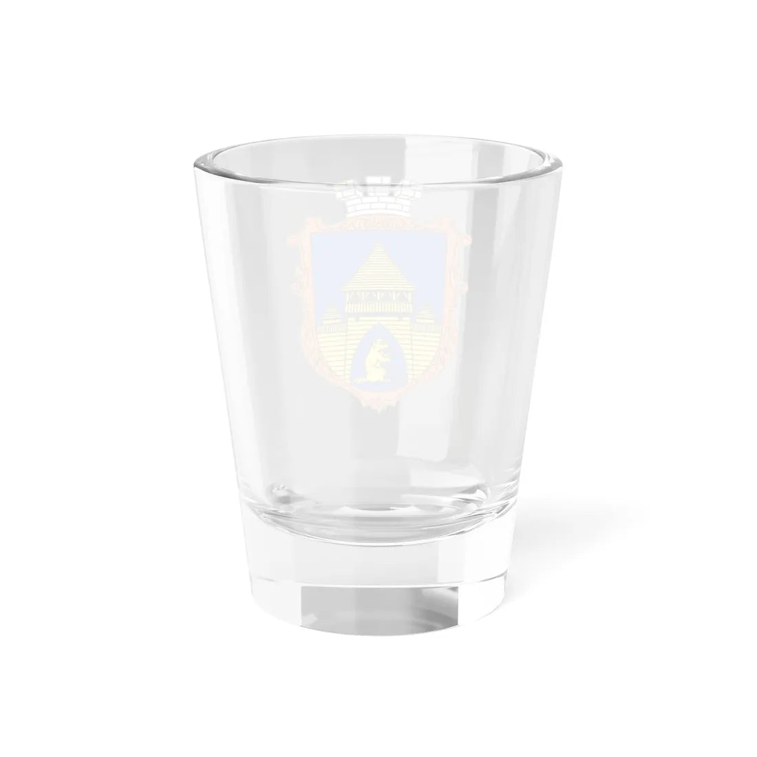 Coat of arms Bibrka (Ukraine) (Coat of Arms) Shot Glass 1.5oz - Go Mug Yourself