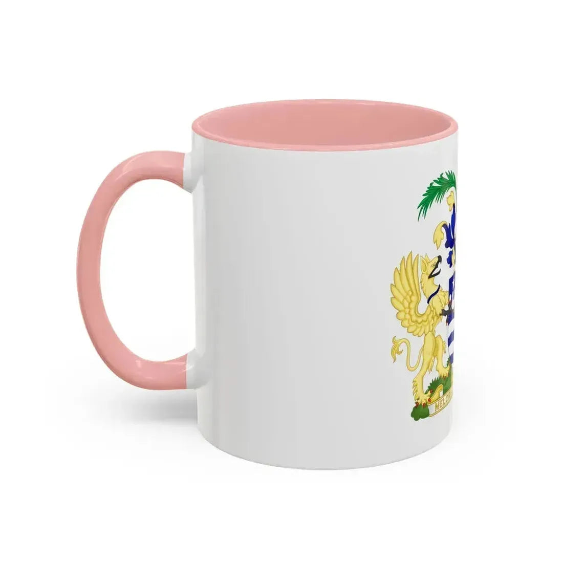 Coat of Arms Brisbane Australia - Accent Coffee Mug - Go Mug Yourself