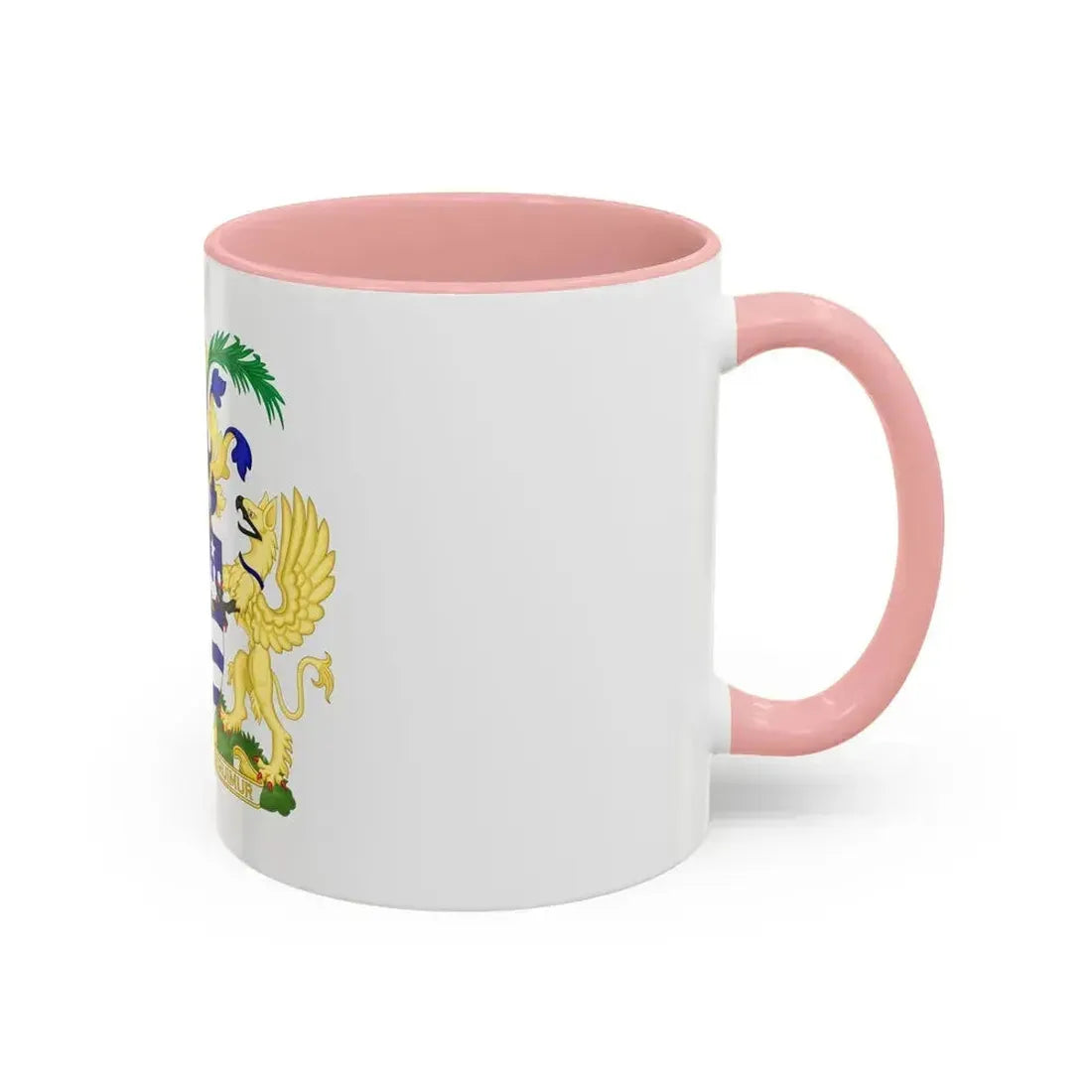 Coat of Arms Brisbane Australia - Accent Coffee Mug - Go Mug Yourself